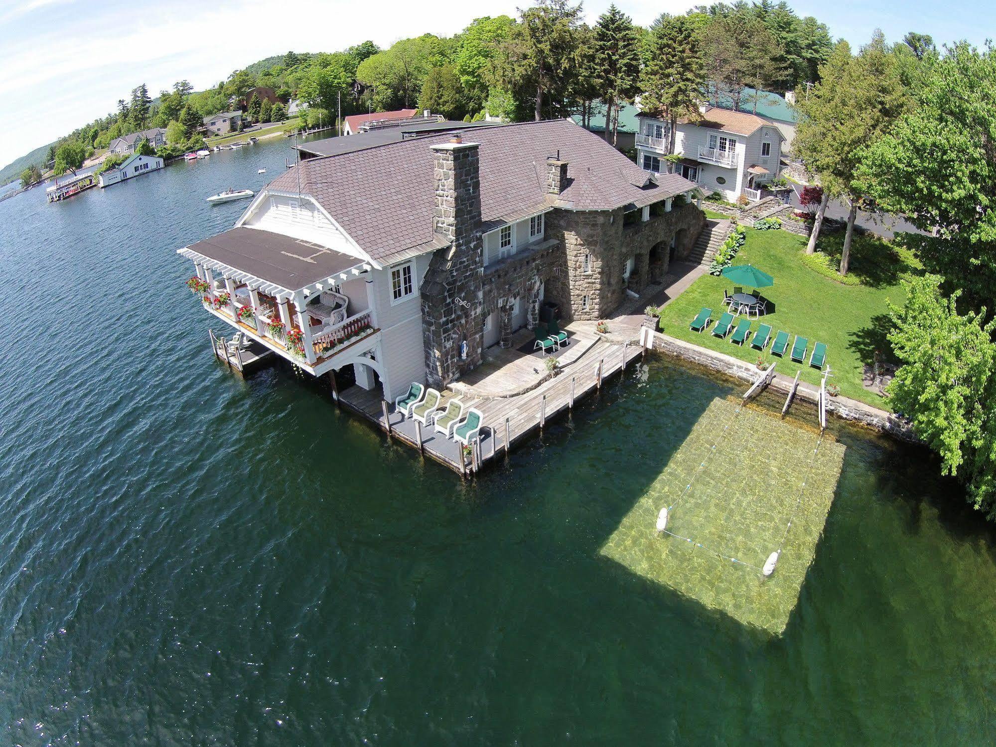 Lake George Boathouse Waterfront Lodging Bolton Landing Zewnętrze zdjęcie