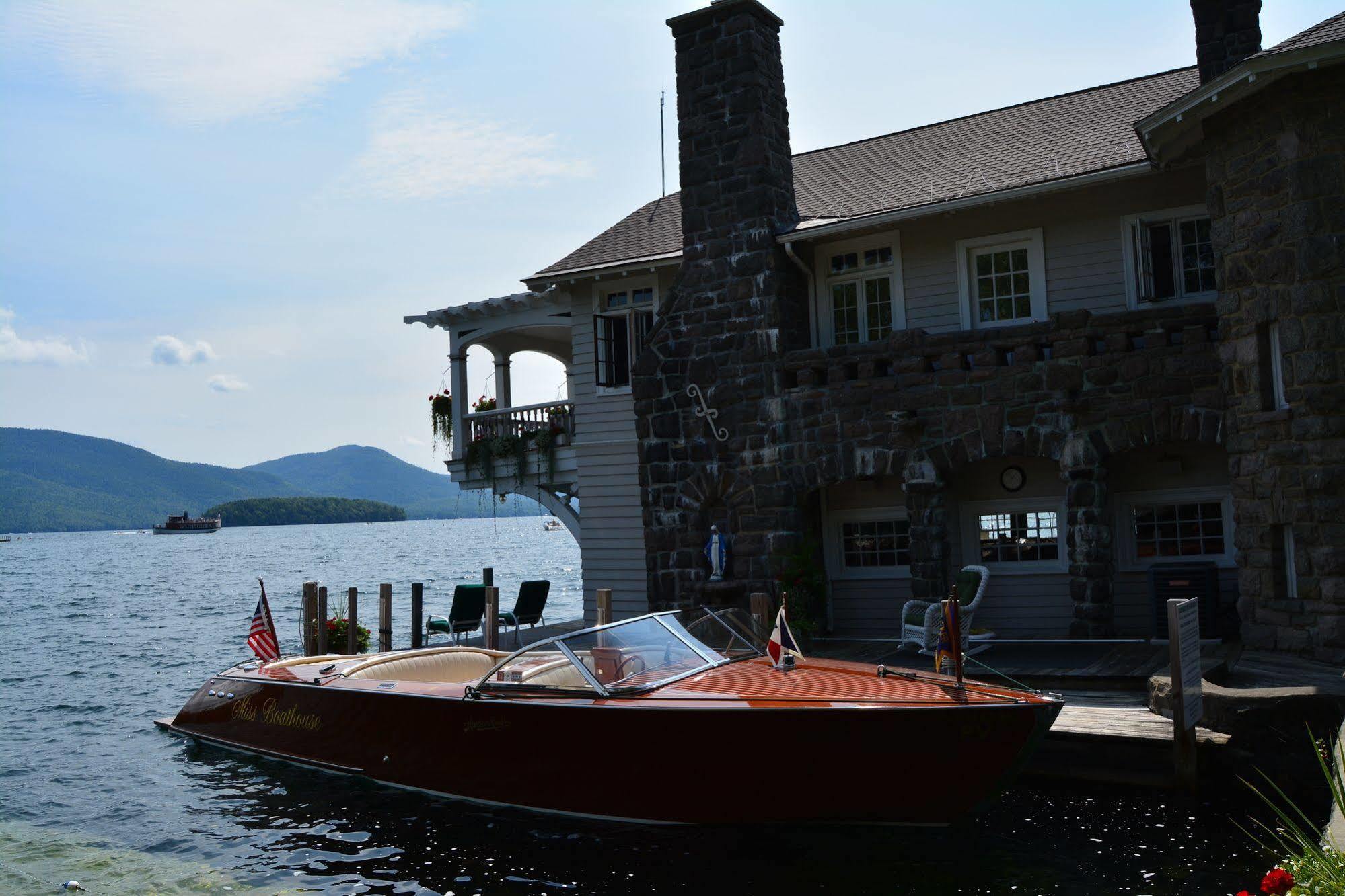 Lake George Boathouse Waterfront Lodging Bolton Landing Zewnętrze zdjęcie