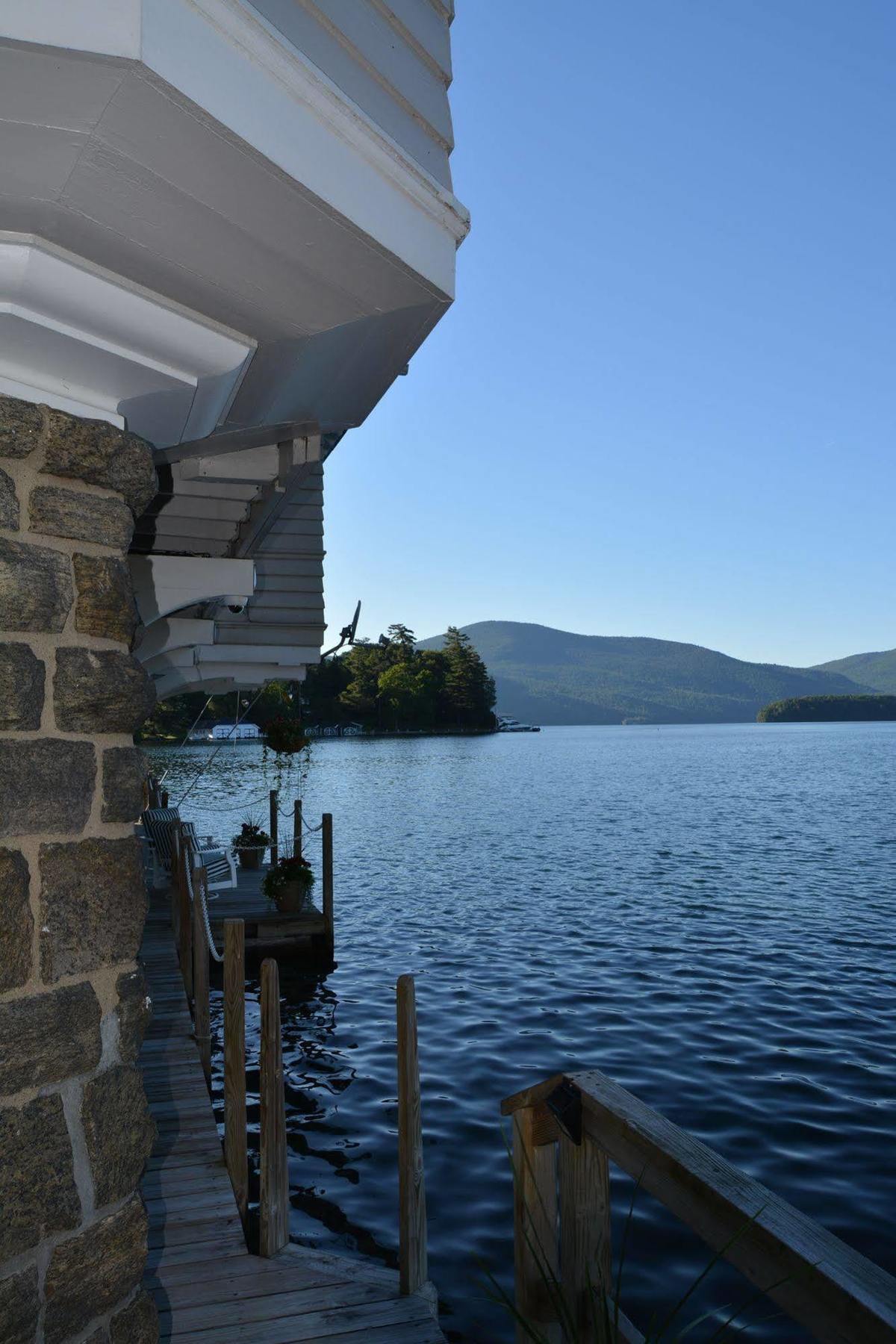 Lake George Boathouse Waterfront Lodging Bolton Landing Zewnętrze zdjęcie